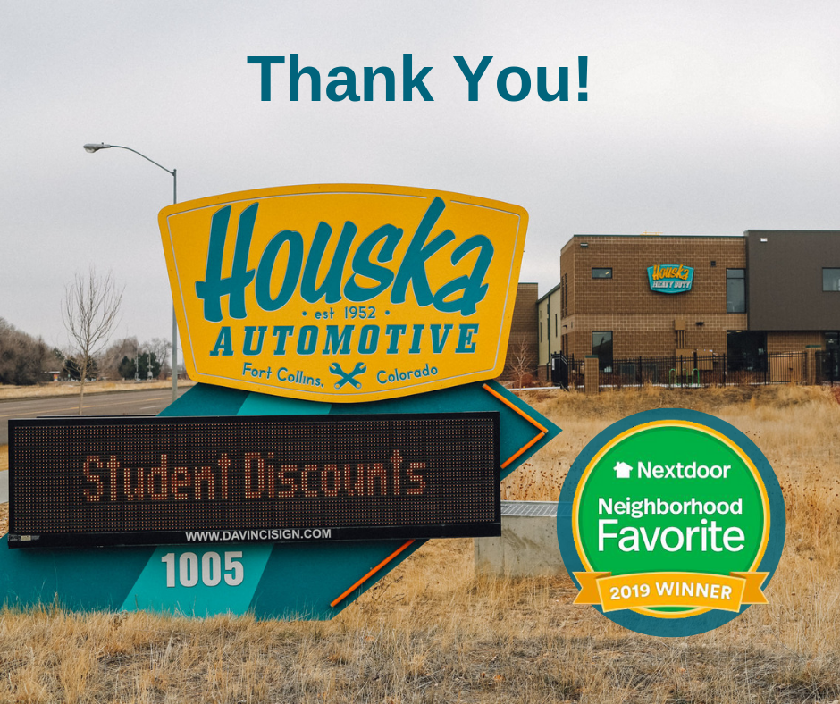 Houska Automotive Voted Neighborhood Favorite! - We R Foco